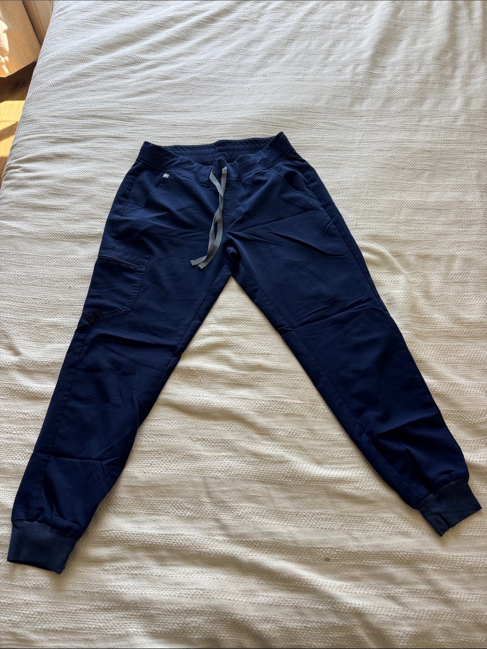 Figs Navy Blue Jogger Scrub Pants